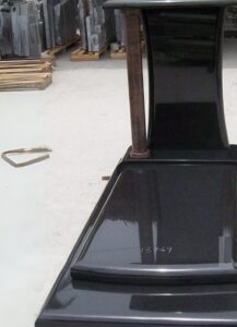 Absolute Black Granite Tombstone Manufacturer Supplier & Exporter From India